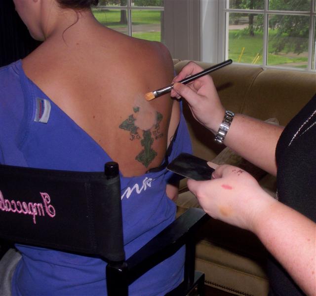 makeup artist tattoo